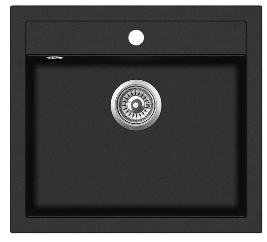 EVIDO Quadro 6 gránit mosogatótál szifonnal bézs 105542