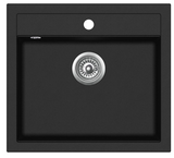 EVIDO Quadro 6 gránit mosogatótál szifonnal bézs 105542