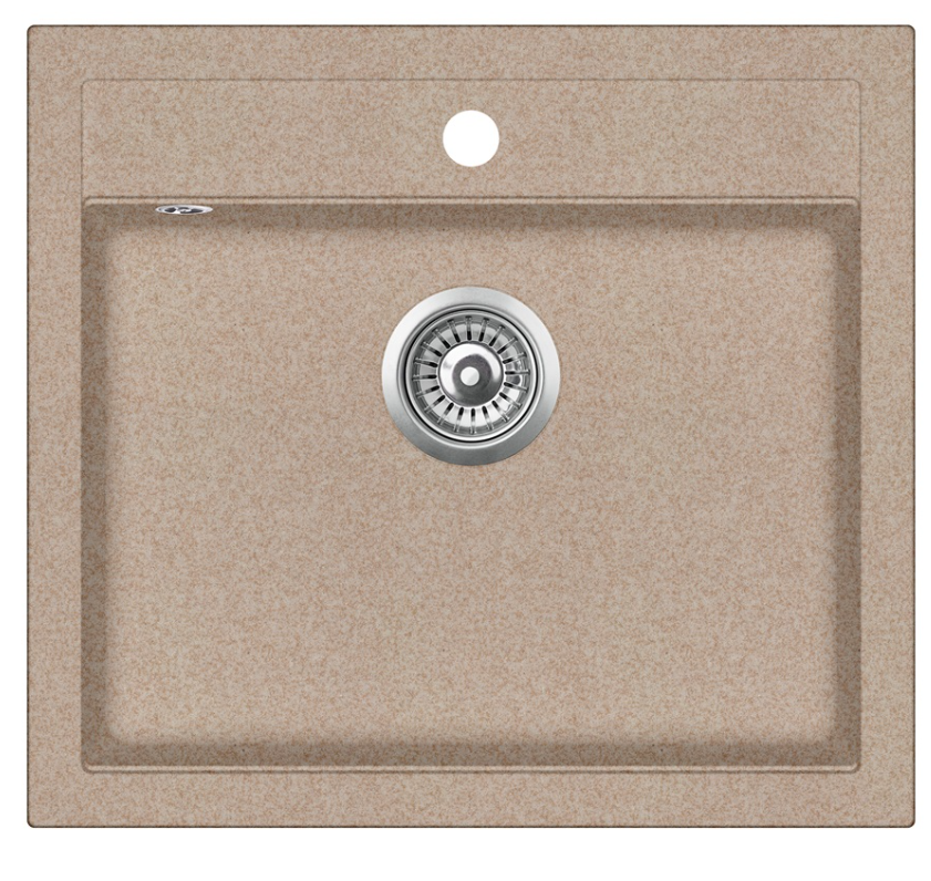 EVIDO 105723 EVIDO Quadro 6 gránit mosogatótál szifonnal avena