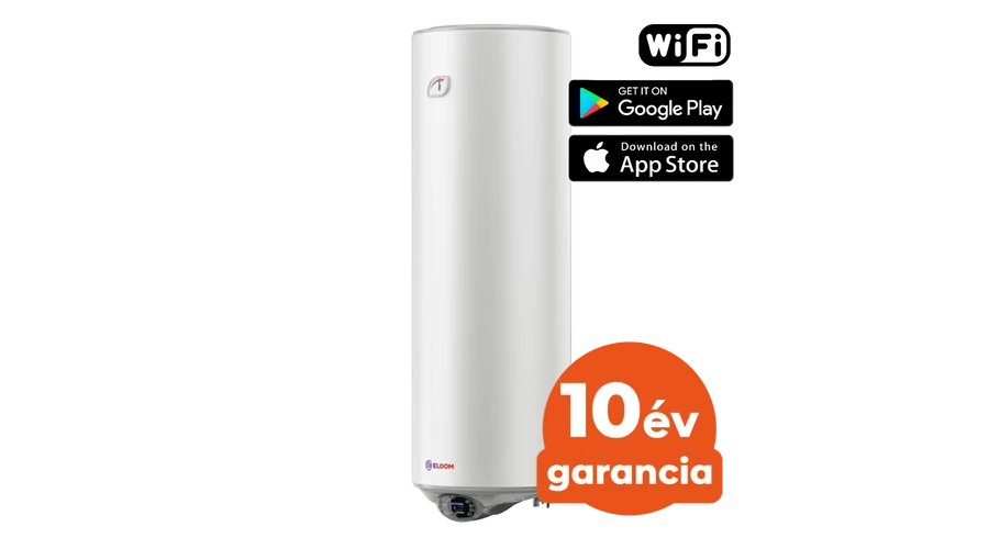 ELDOM New Favourite 150 Smart WiFi - elektromos vízmelegítő (150 liter / 3 kW / Ø462 mm)