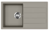 EVIDO 442068 EVIDO Easy 45S gránit mosogatótál platina