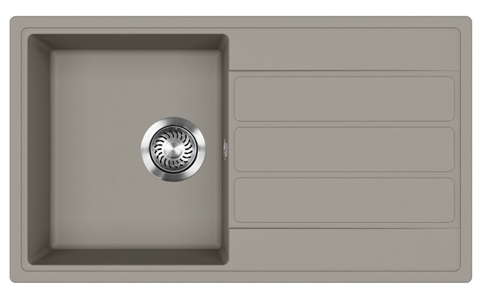 EVIDO 442068 EVIDO Easy 45S gránit mosogatótál platina