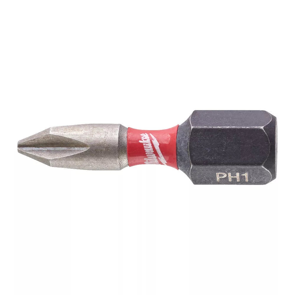 MILWAUKEE SHOCKWAVE CSAVAROZÓ BIT PH1 25mm 2db-os készlet