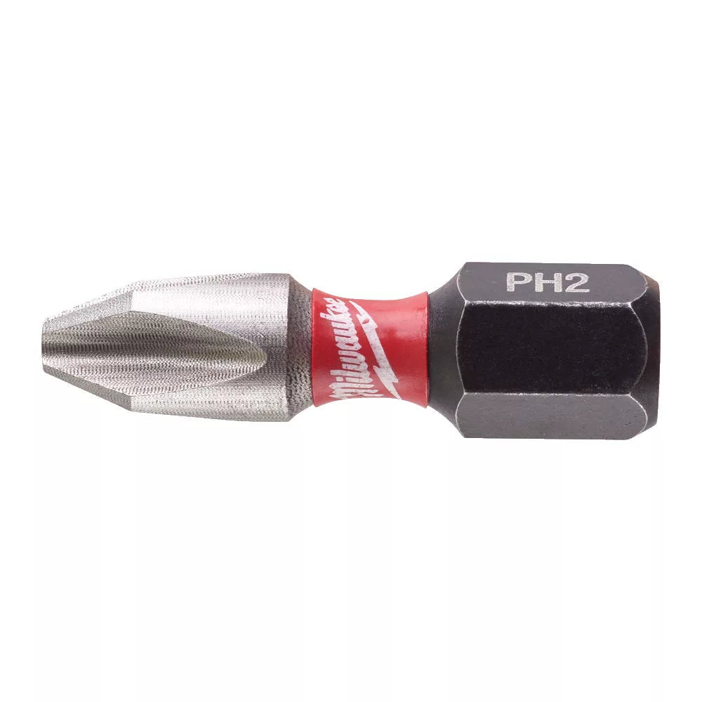 MILWAUKEE SHOCKWAVE CSAVAROZÓ BIT PH2-25mm (25 db-os készlet