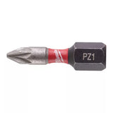 MILWAUKEE SHOCKWAVE CSAVAROZÓ BIT PZ1-25mm 25 db-os készlet