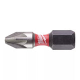 MILWAUKEE SHOCKWAVE CSAVAROZÓ BIT PZ2-25mm 25 db-os készlet