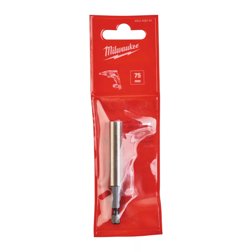 MILWAUKEE SHOCKWAVE MÁGNESES BITTARTÓ CSAVARBEHAJTÓVAL 75mm