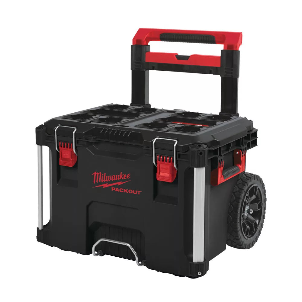 MILWAUKEE PACKOUT KEREKES TÁROLÓ LÁDA (560x410x480mm)