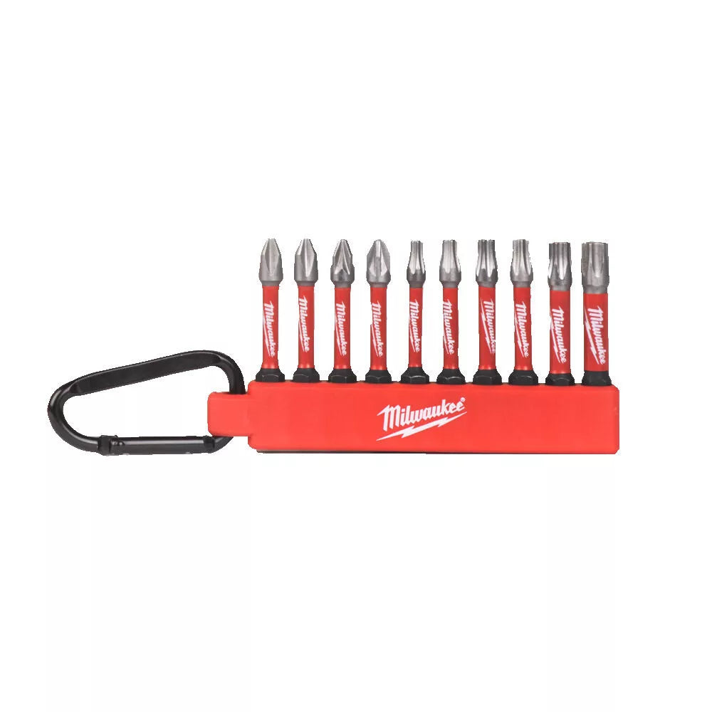 MILWAUKEE SHOCKWAVE IMPACT DUTY BITKÉSZLET 10db-os
