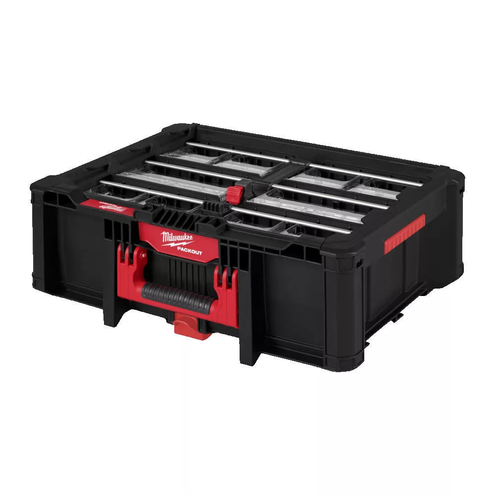 MILWAUKEE PACKOUT RENDSZEREZŐ (kihúzható tárolókkal)