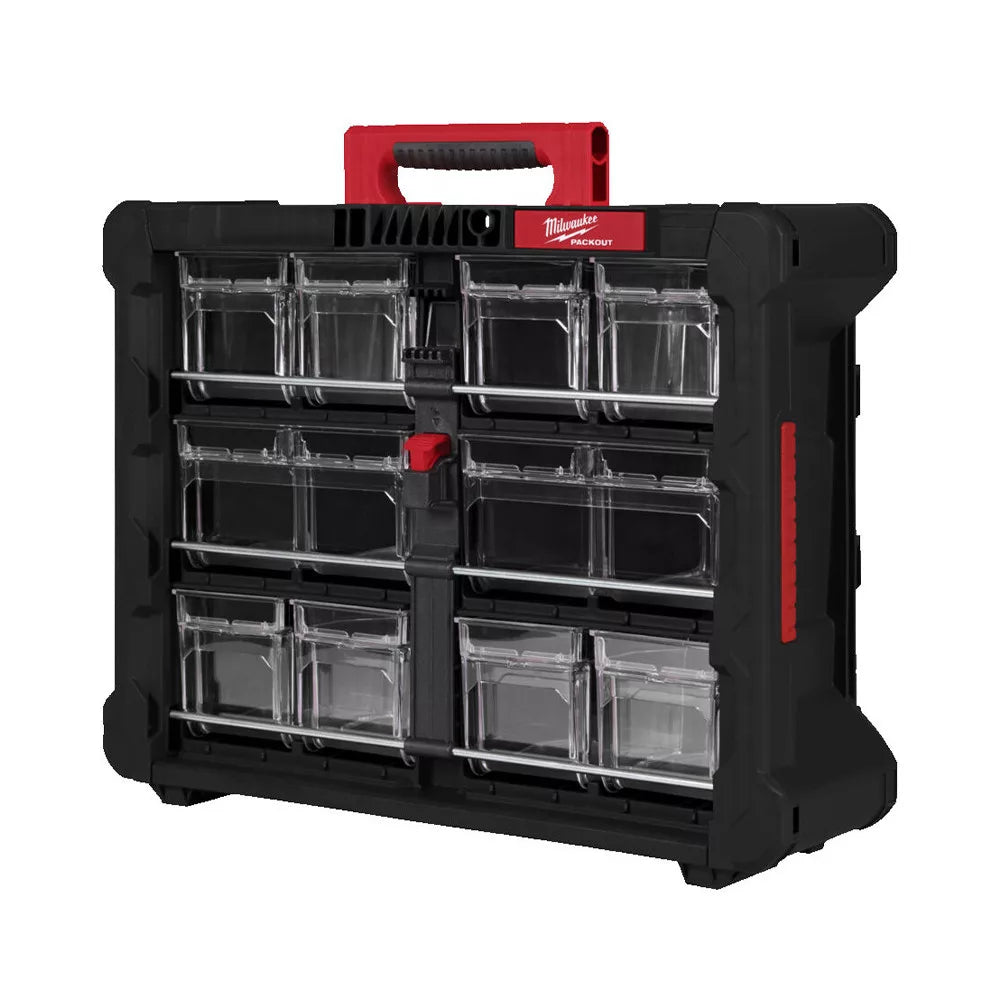 MILWAUKEE PACKOUT RENDSZEREZŐ (kihúzható tárolókkal)