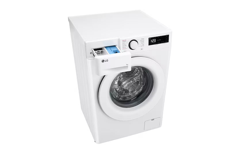 LG F4X5N09NHKP szabadonálló elöltöltős gőzmosógép 9 kg
