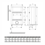 Bosch Tronic Flat TR4501 50 DERB lapos elektromos vízmelegítő, 4 üzemmód (7736507283)