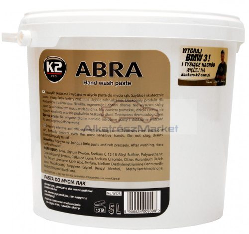 K2PRO ABRA PASTA 500ML - kézmosó paszta