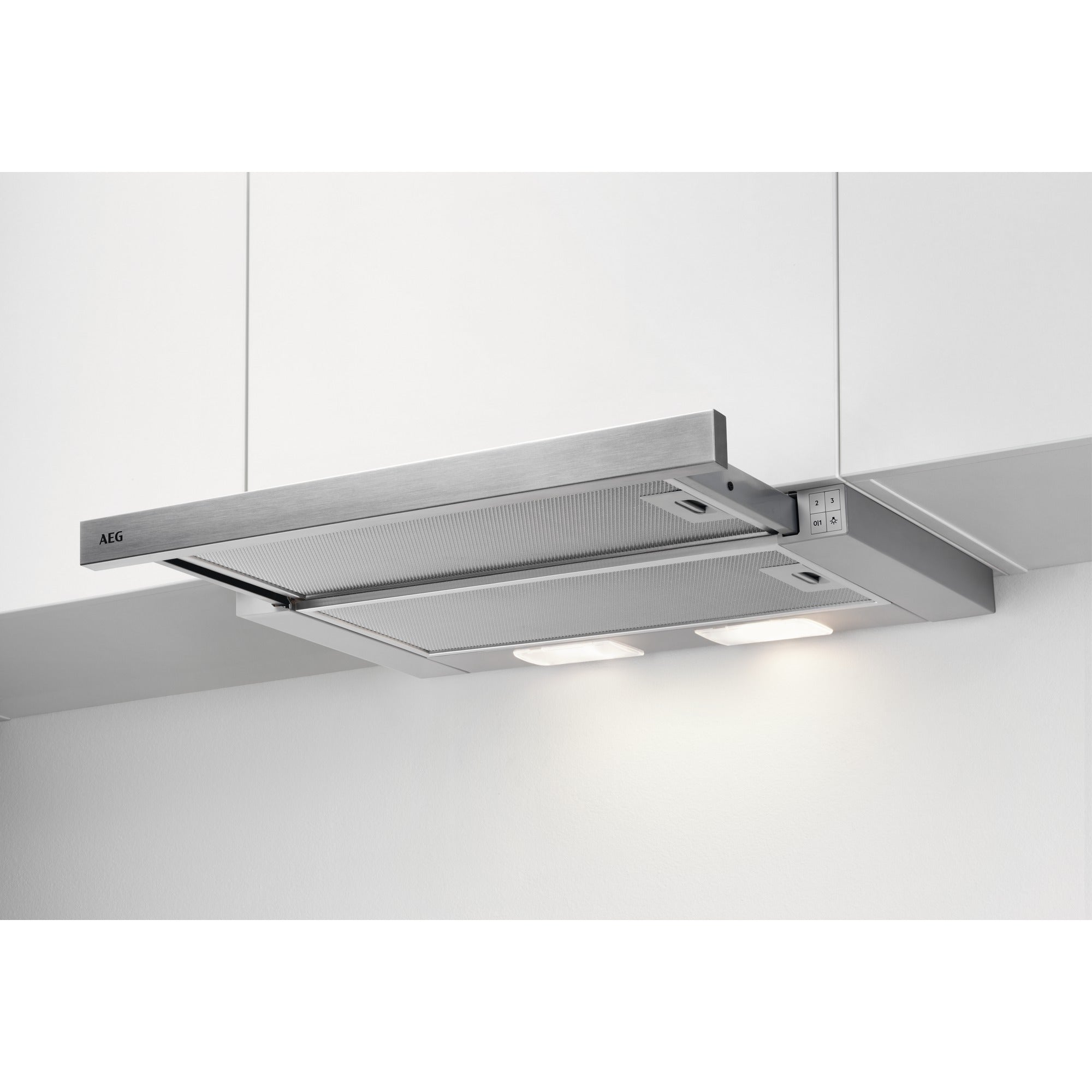 AEG DPB3632S beépíthető kihúzható páraelszívó 60 cm