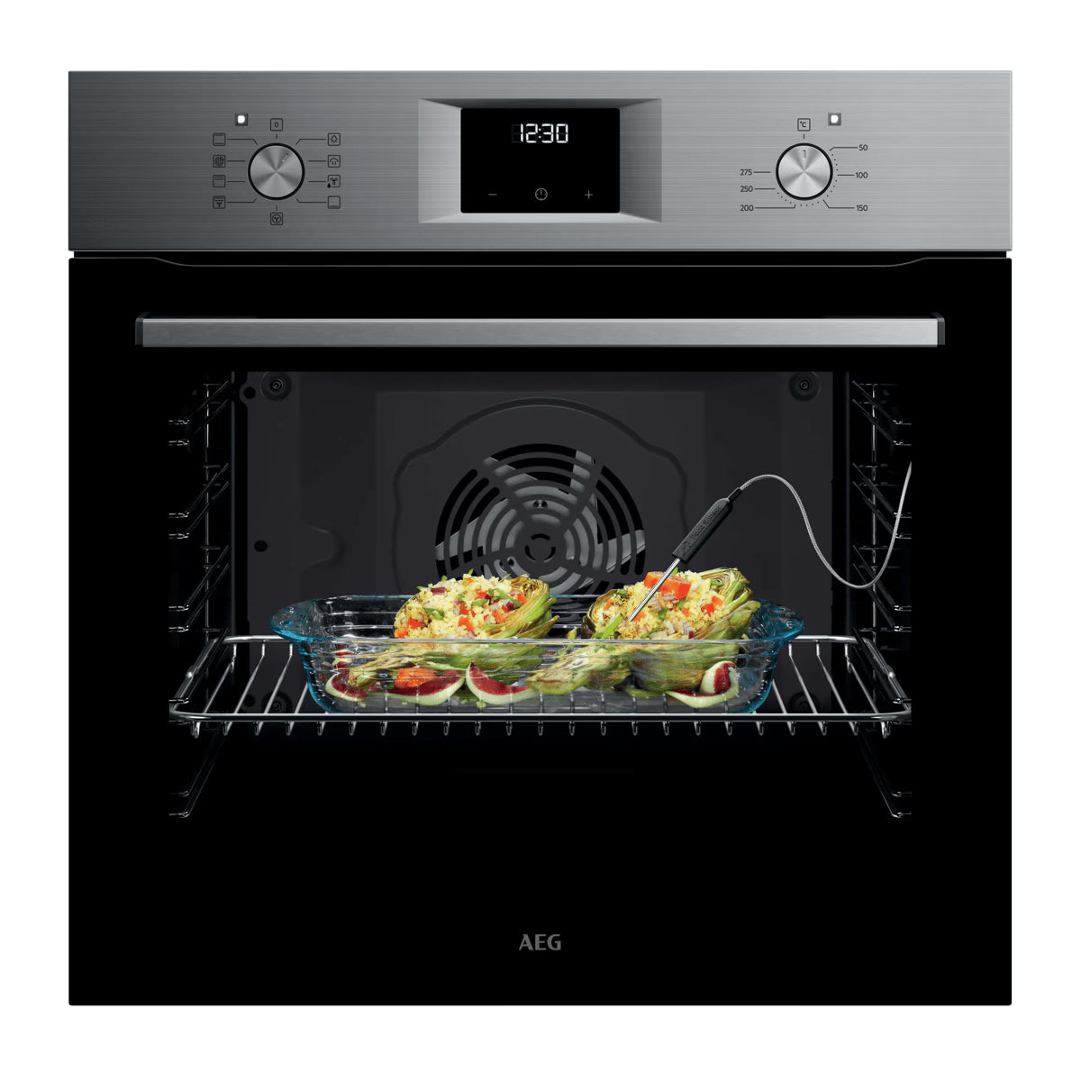 AEG OA5CB31SM beépíthető SteamBake sütő