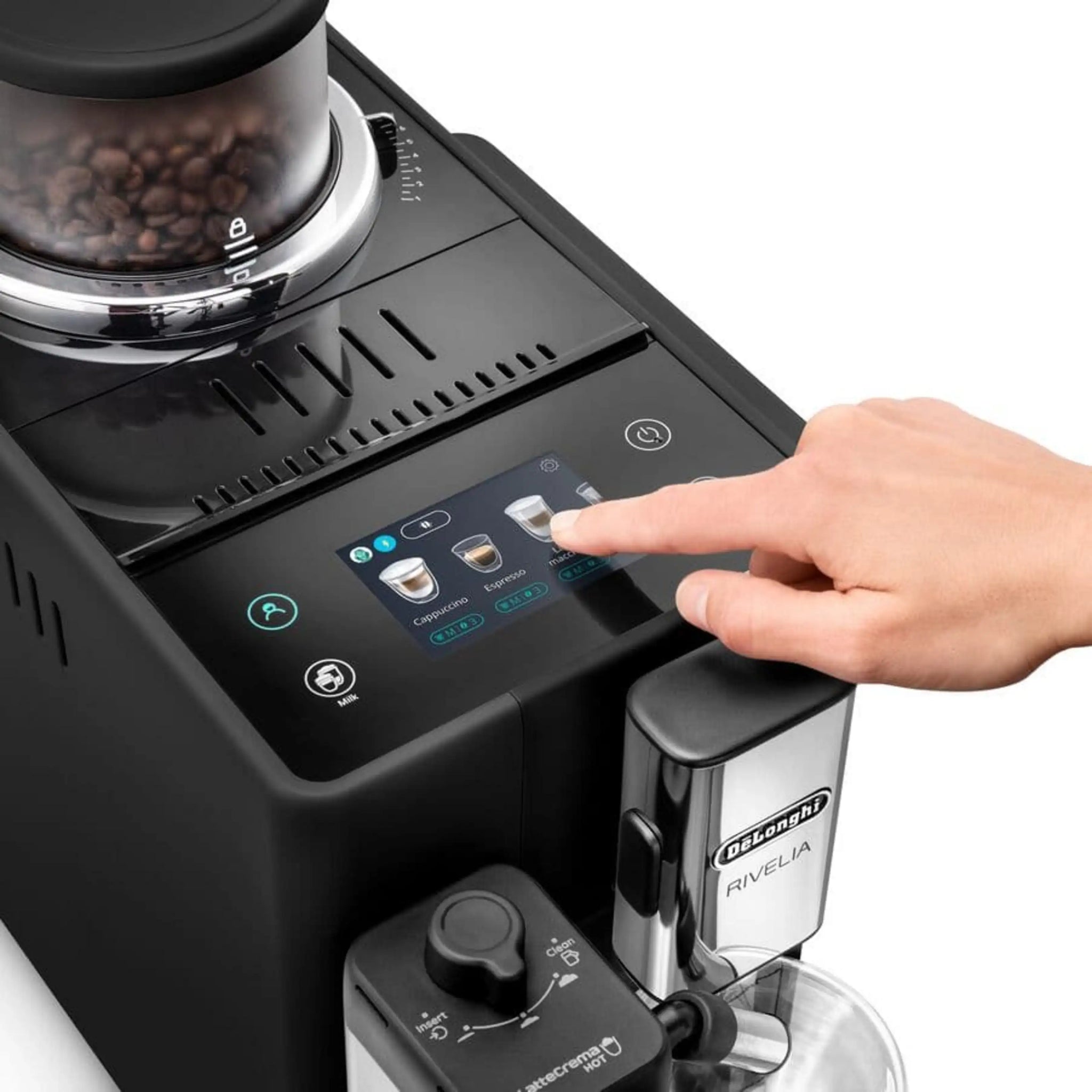 DE-LONGHI Rivelia EXAM440.55.B Automata kávéfőző