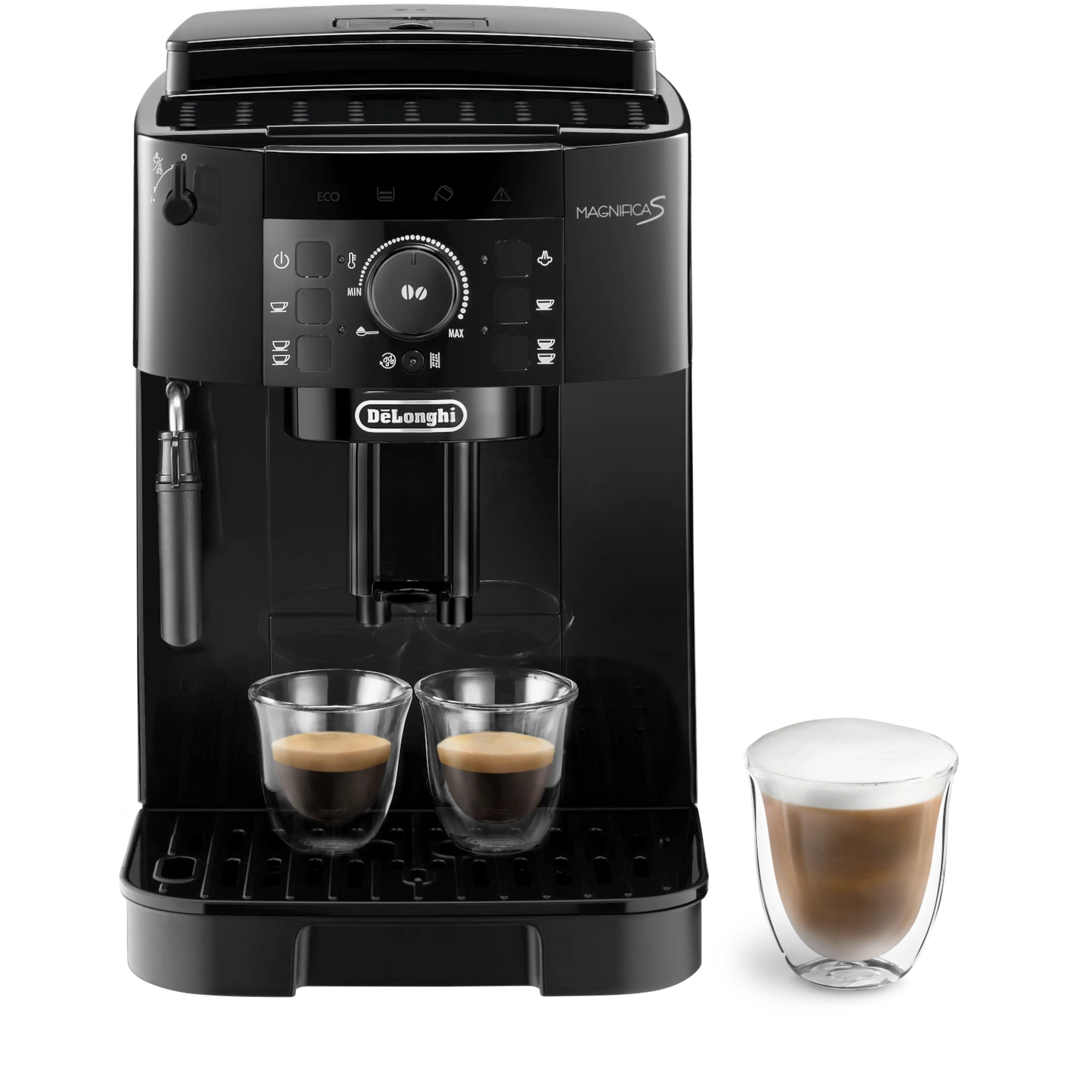 DE-LONGHI Magnifica S ECAM12.121.B automata kávéfőző, fekete