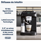 DE-LONGHI Magnifica Evo Next ECAM310.60.B LatteCrema automata tejtartályos kávégép