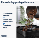 DE-LONGHI Magnifica Evo Next ECAM310.60.B LatteCrema automata tejtartályos kávégép
