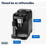 DE-LONGHI Magnifica Evo Next ECAM310.60.B LatteCrema automata tejtartályos kávégép