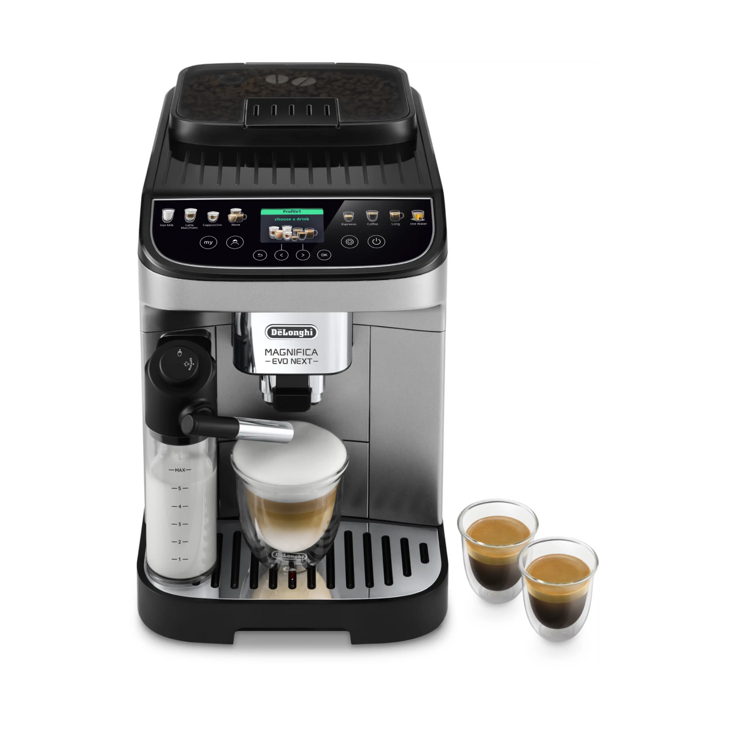 DE-LONGHI Magnifica Evo Next ECAM310.80.SB automata tejtartályos kávéfőző