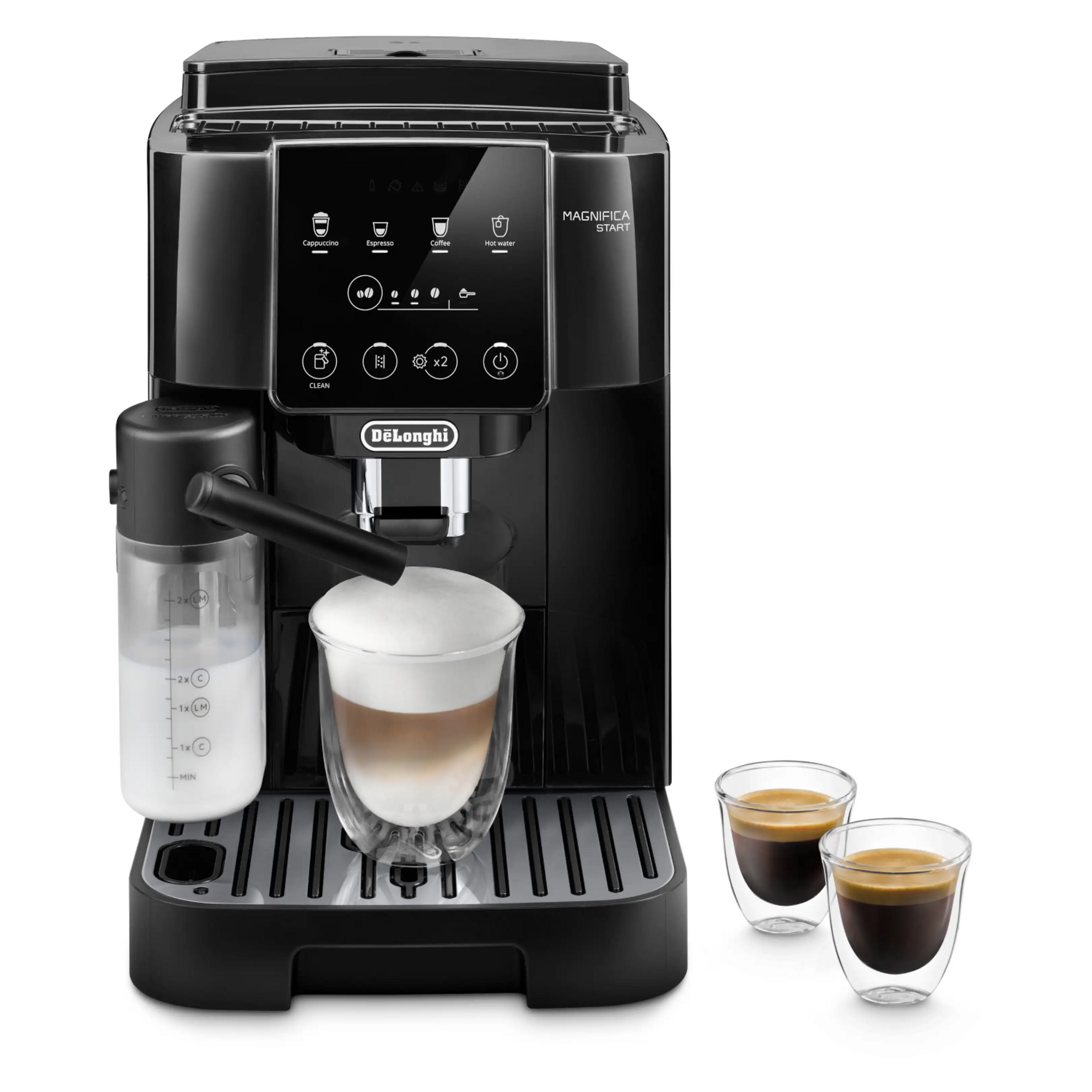 DE-LONGHI Magnifica Start ECAM220.60.B automata tejtartályos kávéfőző, fekete