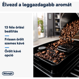 DE-LONGHI Magnifica Start ECAM220.60.B automata tejtartályos kávéfőző, fekete