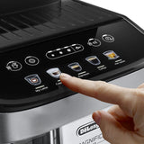 DE-LONGHI Magnifica Evo ECAM290.61.SB automata tejtartályos kávéfőző, fekete-ezüst
