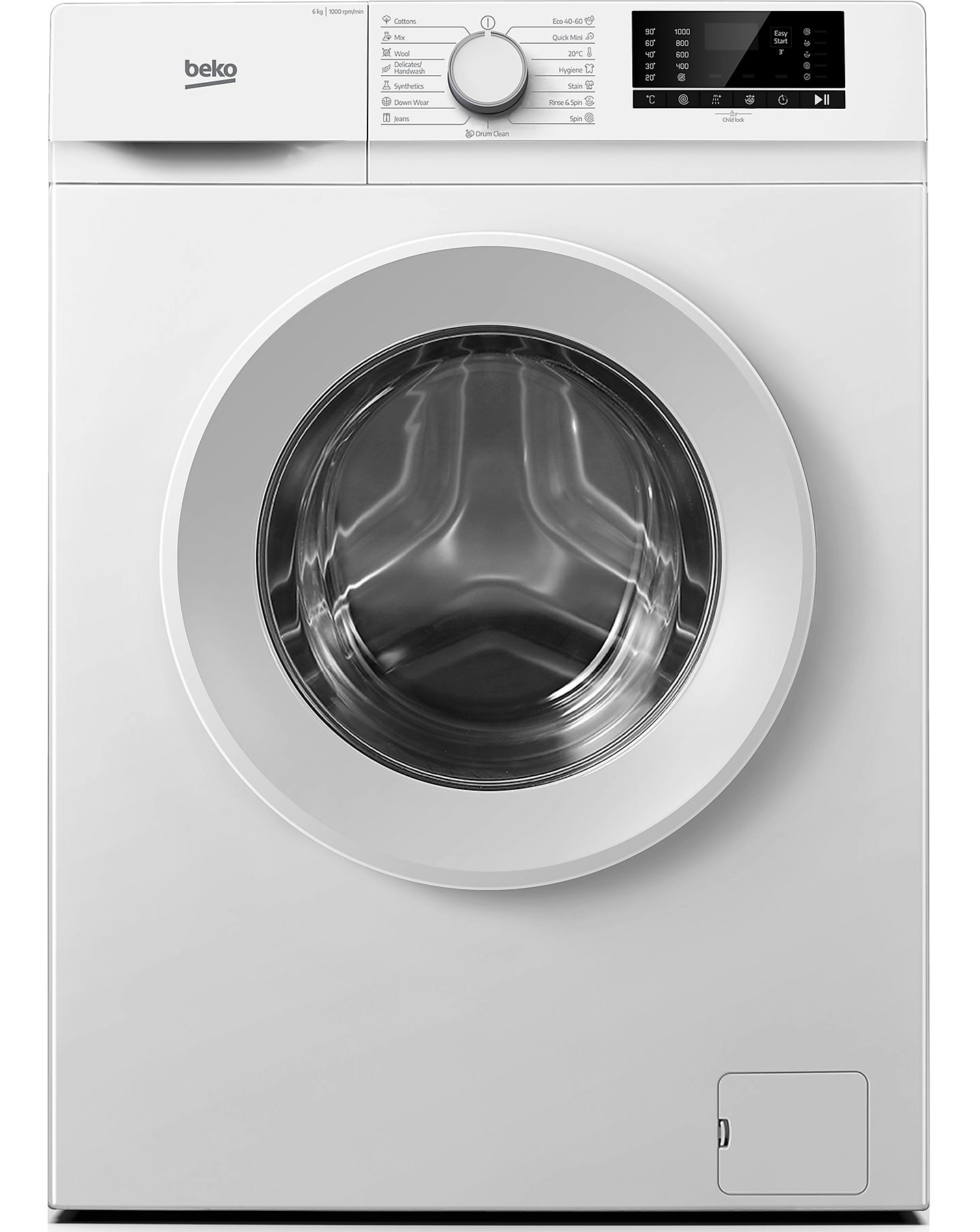 Beko B1WFK2604WEE szabadonálló keskeny elöltöltős mosógép 6kg