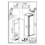Beko BLSA-210M4SN beépíthető hűtőszekrény