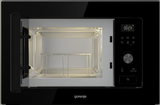 Gorenje BM201AG1BG beépíthető fekete mikrohullámú sütő