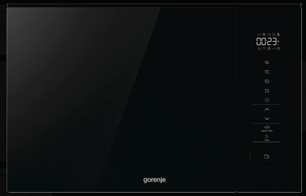 Gorenje BM201AG1X beépíthető mikrohullámú sütő