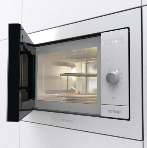 Gorenje BM235G1SYW beépíthető mikrohullámú sütő fehér