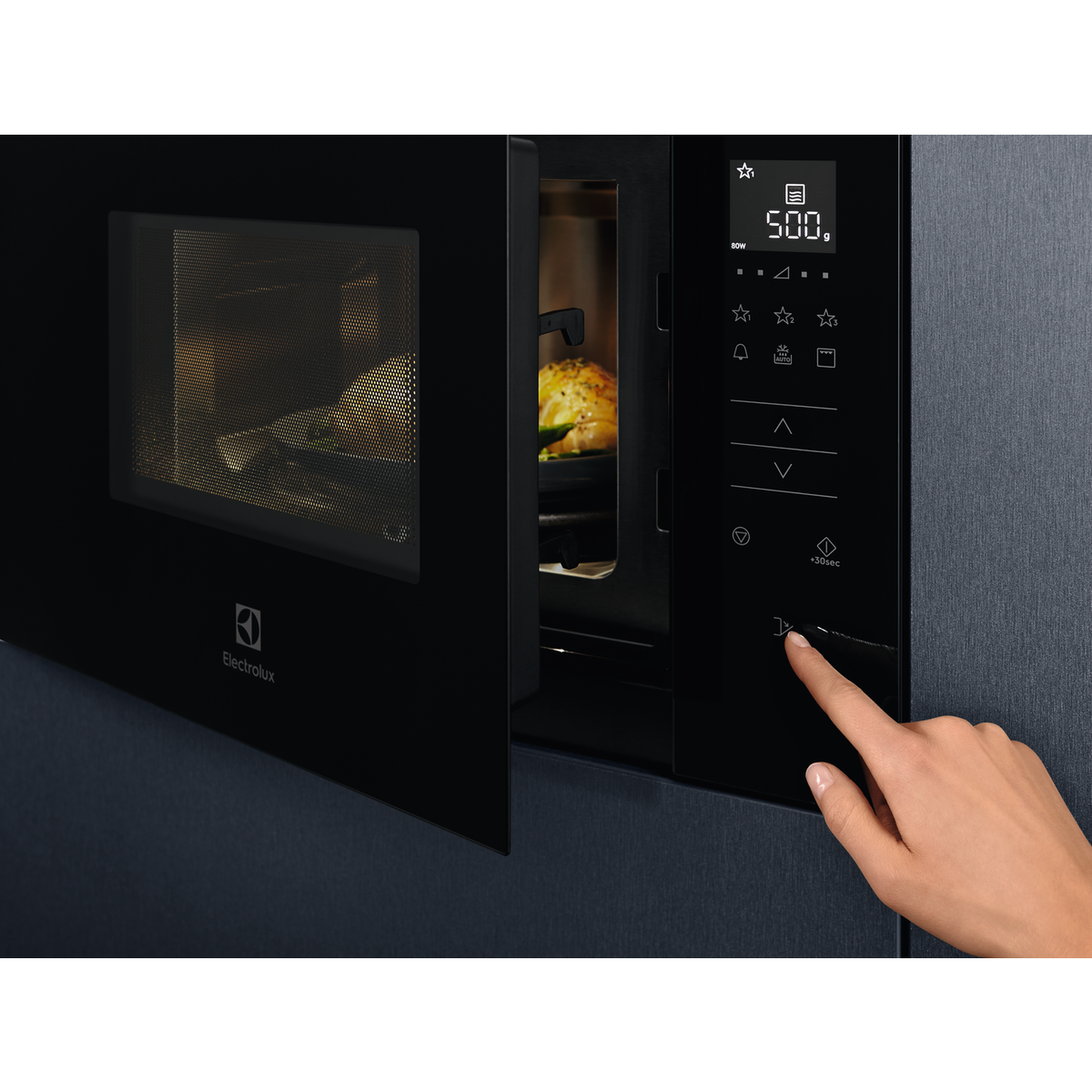 Electrolux KMFE172TEX beépíthető mikrohullámú sütő