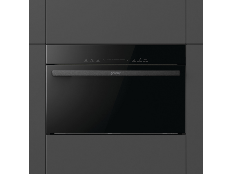 Gorenje BM341M3DBGH beépíthető fekete mikrohullámú sütő