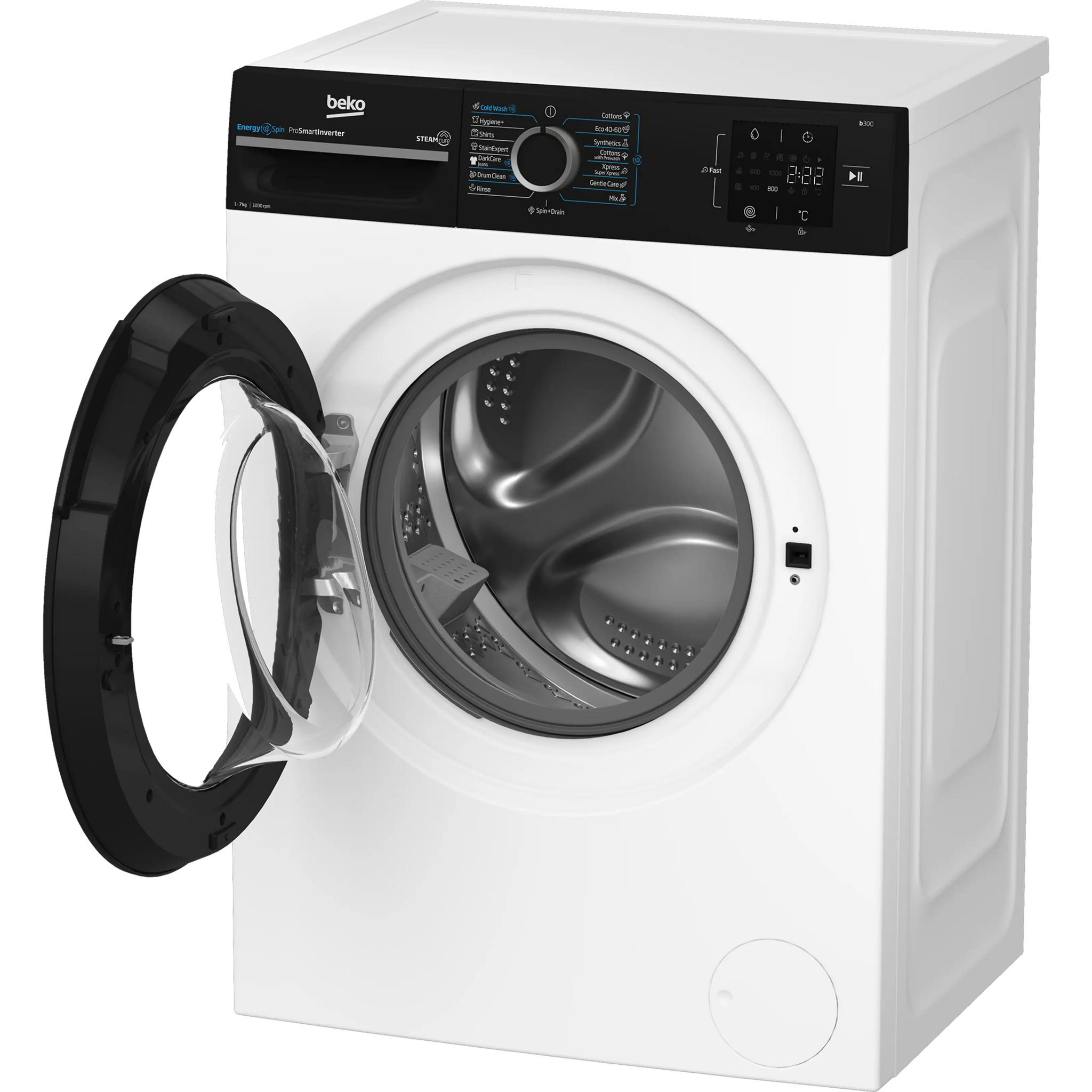 Beko BM3WFSU37013WPBB szabadonálló elöltöltős mosógép 7kg