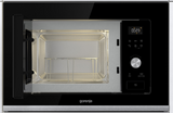 Gorenje BMX201AG1BG beépíthető mikróhullámú sütő fekete/inox