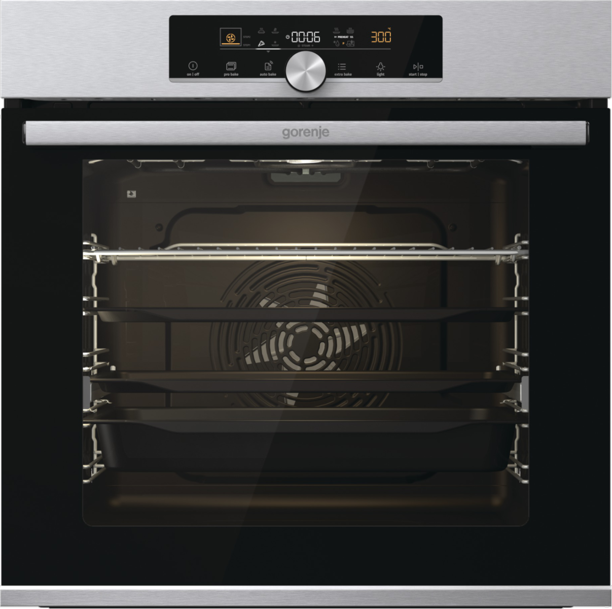 Gorenje BPS6747A06X beépíthető pirolitikus sütő