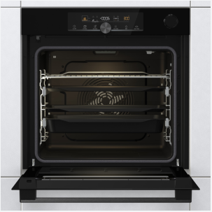 Gorenje BPSA6747A08BG beépíthető pirolitikus sütő hozzáadott gőzzel