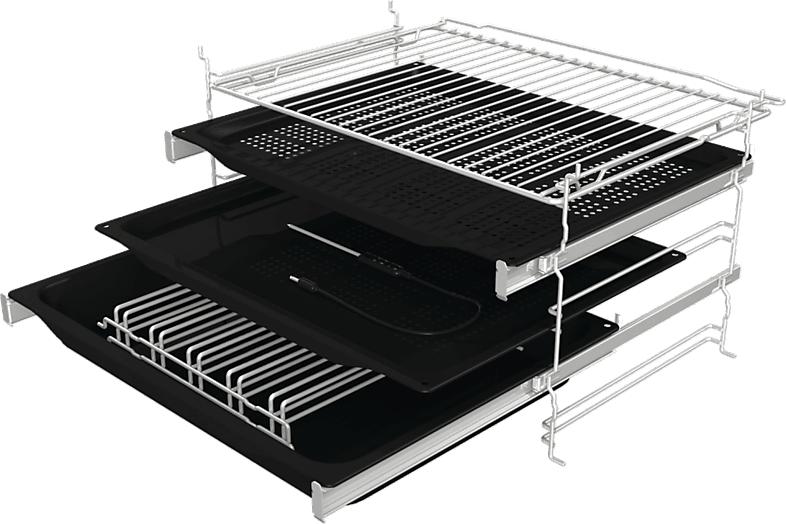 Gorenje BPSA6747A08XWI beépíthető pirolitikus sütő hozzáadott gőzzel