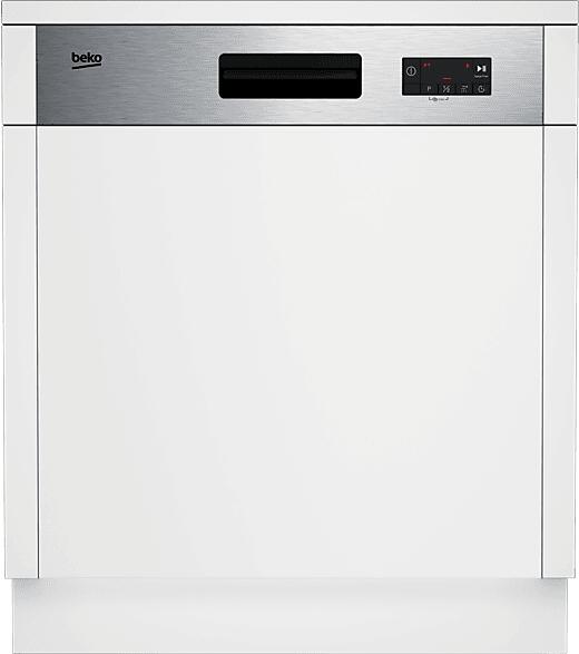 Beko BDSN153E3X beépíthető félig integrált 13 terítékes mosogatógép