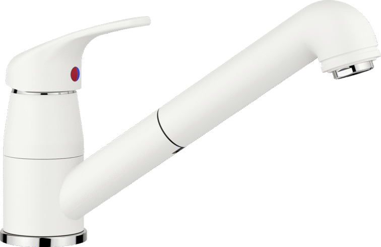 Ecorgan Blanco Daras S fehér zuhanyfejes csaptelep 517735