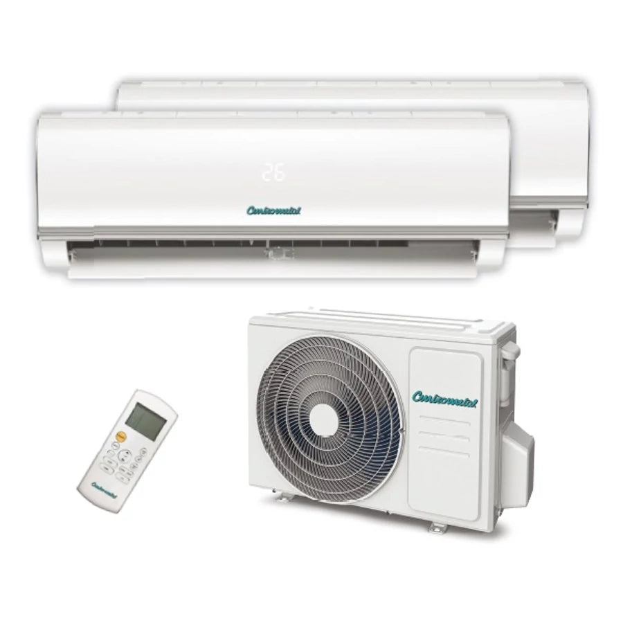 Centrometal AC-Cm MD-14000 oldalfali split hűtő/fűtő klíma 2 db beltéri egységgel (R32 - 4,1 kW)
