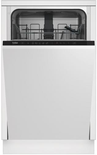 Beko DIS35025 beépíthető integrált 10 terítékes mosogatógép keskeny