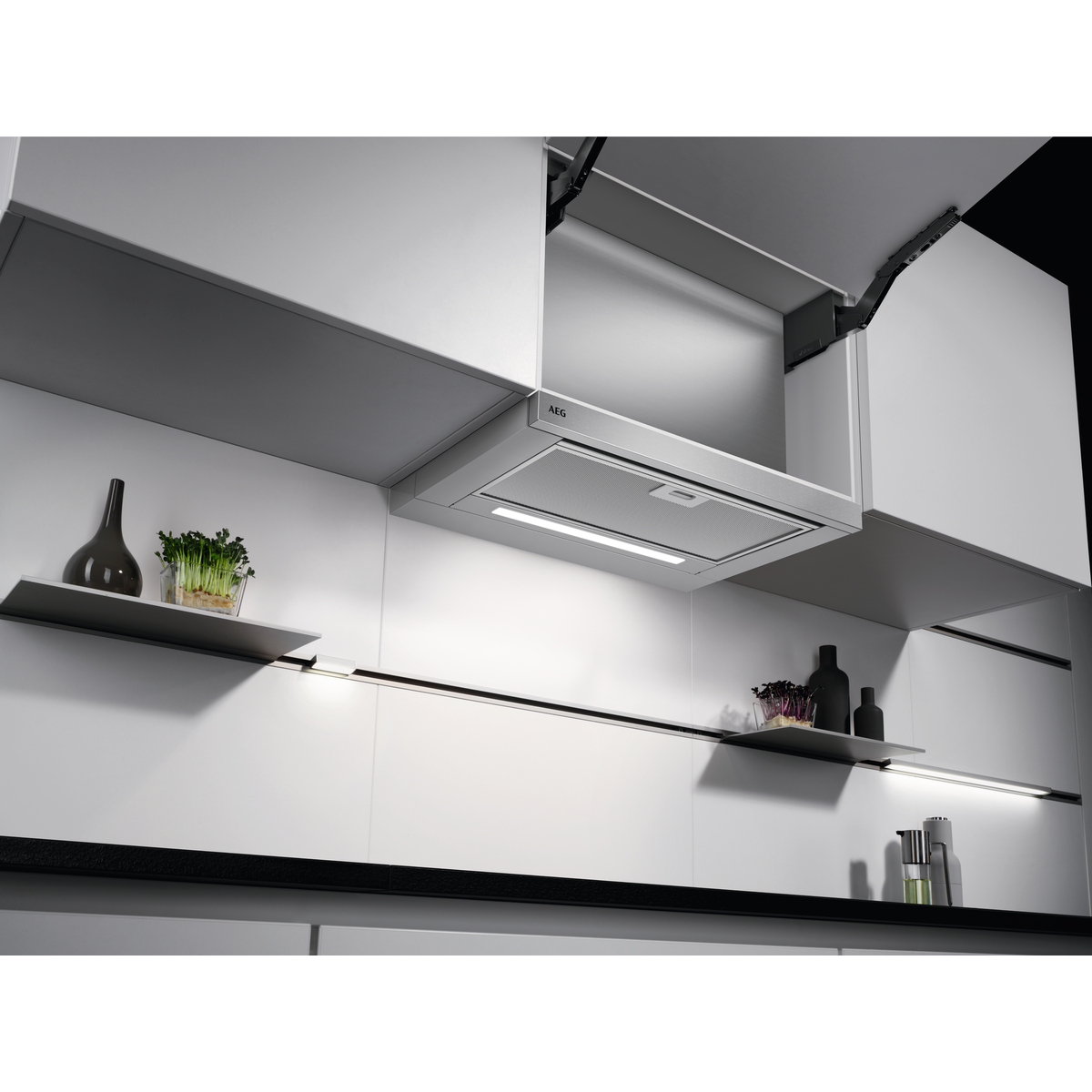 AEG DPE5660M beépíthető páraelszívó előlappal 60 cm