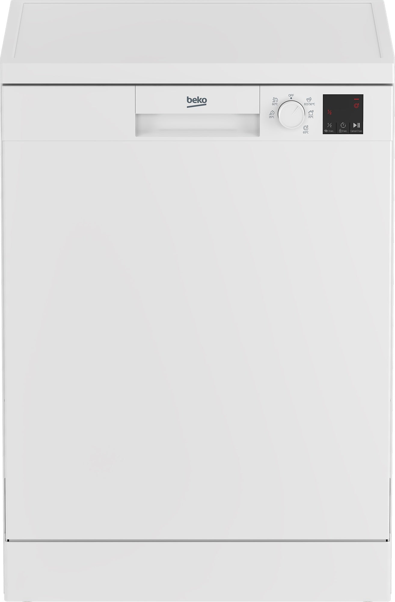 Beko DVN-05320W szabadonálló 13 terítékes mosogatógép