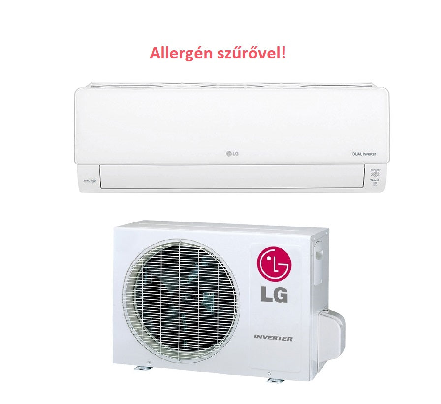LG Klíma DC12RK LG Deluxe oldalfali split (R32; 3,5 kW)