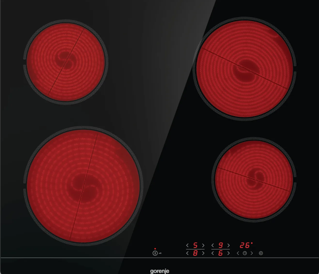 Gorenje ECT601FM beépíthető kerámia főzőlap
