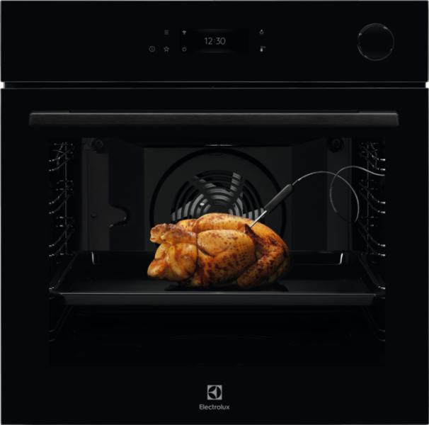 Electrolux EOC8P39WZ beépíthető SteamCrisp pirolitikus sütő fekete (WiFi)